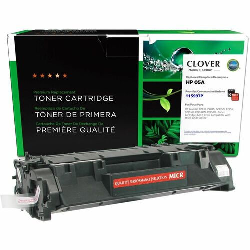 CIG Remanufactured MICR Laser Toner Cartridge 05A (Troy 02-81500-001, CE505A(M), 02-81500-001) - Black - 1 Each - 2300 Pages