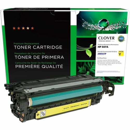 CIG Remanufactured Laser Toner Cartridge 507A (HP 507A, HP CE402A) - Yellow - 1 Each - 6,000 Pages