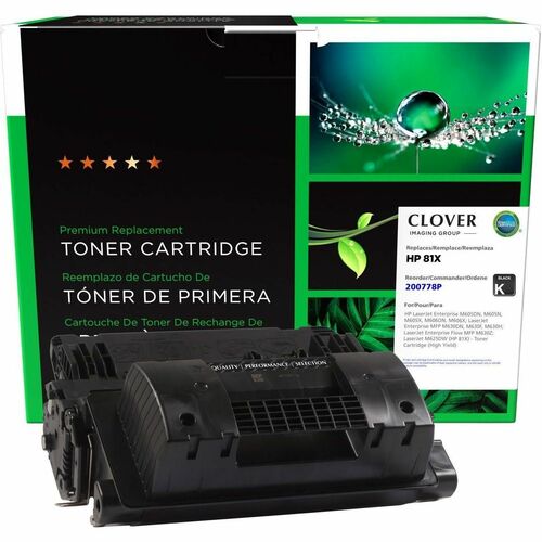 CIG Remanufactured High Yield Laser Toner Cartridge 81X (HP 81X, HP CF281X) - Black - 1 Each - 25000 Pages