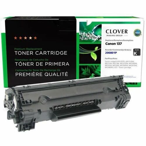 CIG Remanufactured High Yield Laser Toner Cartridge 137 (9435B001AA) - Black - 1 Each - 2,400 Pages