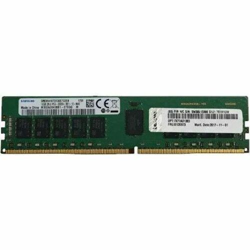 Lenovo 16GB TruDDR4 Memory Module - For Server - 16 GB - DDR4-2933/PC4-23466 TruDDR4 - 2933 MHz - 1.20 V - Registered - 288-pin - DIMM