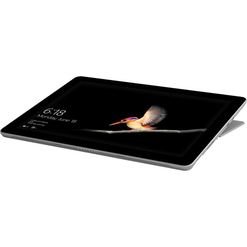 Microsoft Surface Go Tablet - 10" - 8 GB - 256 GB SSD - Windows 10 Pro - 4G - Silver - TAA Compliant - Pentium Gold 4415Y - microSDXC Supported - 1800 x 1200 - PixelSense Display - LTE - 5 Megapixel Front Camera