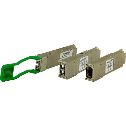 Transition Networks TN-QSFP-100G-CWDM4 QSFP28 Module - For Data Networking, Optical Network - 1 x LC 100GBase-LR4 Network - Optical Fiber - Multi-mode - 100 Gigabit Ethernet - 100GBase-LR4 - Hot-pluggable
