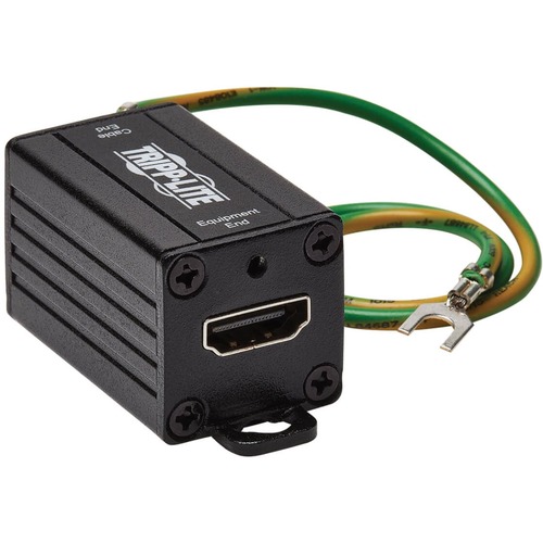 Eaton Tripp Lite Series In-Line HDMI Surge Protector - 4K, HDCP, Metal Case, IEC Compliant, TAA - 1 x HDMI - 120 V AC, 230 V AC Input - TAA Compliant