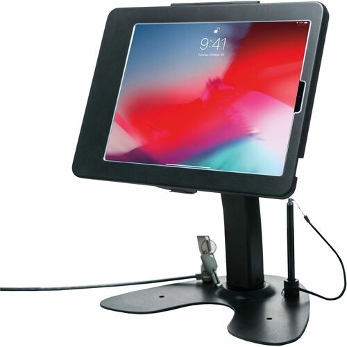 CTA Digital Dual Security Kiosk Stand for 11-inch iPad Pro Gen 3 & 4 - Up to 11" Screen Support - 15.50" (393.70 mm) Height x 10.25" (260.35 mm) Width x 8" (203.20 mm) Depth - Desktop, Countertop