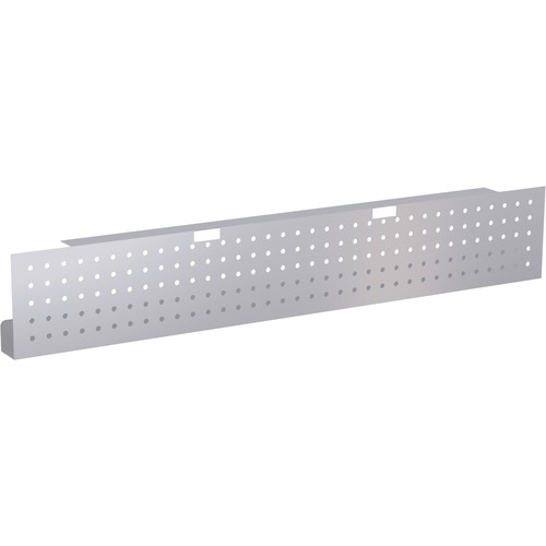 Special-T Kingston Training Table Component - 60" Length x 3" Width x 10" Height - Steel - Metallic Silver