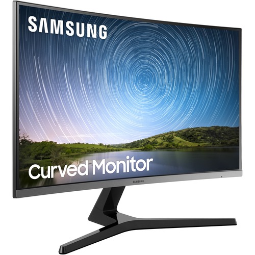Samsung C27R500FHN 27" Class Full HD Curved Screen LCD Monitor - 16:9 - Dark Blue Gray - 26.9" Viewable - Vertical Alignment (VA) - 1920 x 1080 - 16.7 Million Colors - FreeSync - 250 Nit Typical - 4 ms - 60 Hz Refresh Rate - HDMI - VGA
