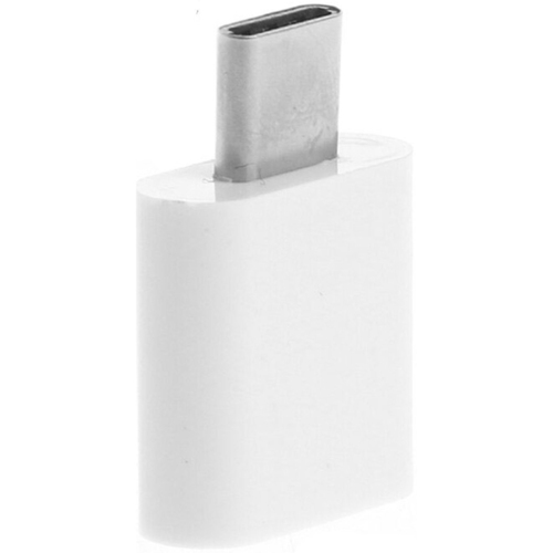 4XEM USB-C MALE TO 8 PIN FEMALE - 1 x USB Type C Male - 1 x 8-pin Lightning Proprietary Connector Female - White