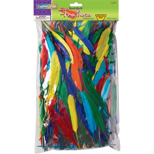 Creativity Street Duck Quills - Art Project, Craft Project, Fun and Learning - Assorted