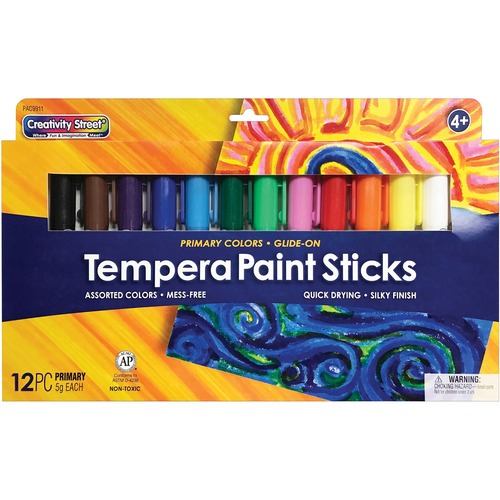 Tempera Paint Sticks - 12 / Pack