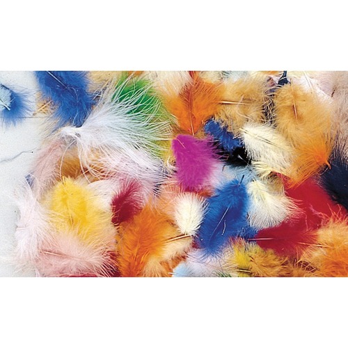 Marabou Feathers - Feathers & Cotton Balls - PACAC4504