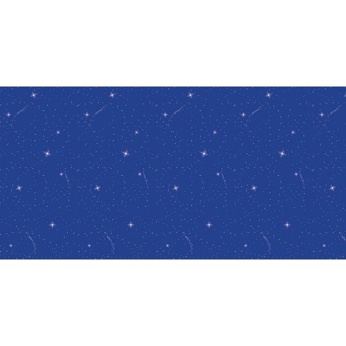 Fadeless Designs - Bulletin Board, Classroom, Fun and Learning, Display, Decoration, Table Skirting - 48" (1219.20 mm)Width x 12 ft (3657.60 mm)Length - 1 Roll - Night Sky