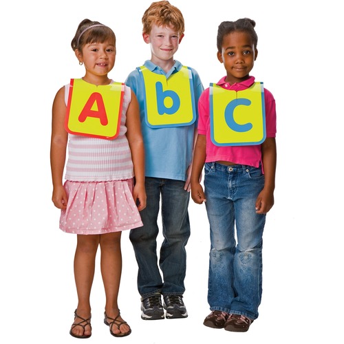 Roylco Letter Vest - Skill Learning: Uppercase Letters, Lowercase Letters, Vowels, Word, Word Family - 4+ - 32 / Set