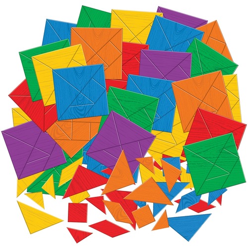 Roylco Tangram Puzzle Mosaics - Fun and Learning - Recommended For 4 Year - Tangram Shape - Geometry - ROY15663