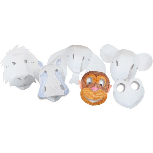 Wild Animal Fold-Up Masks - Creative Starters - ROY52083