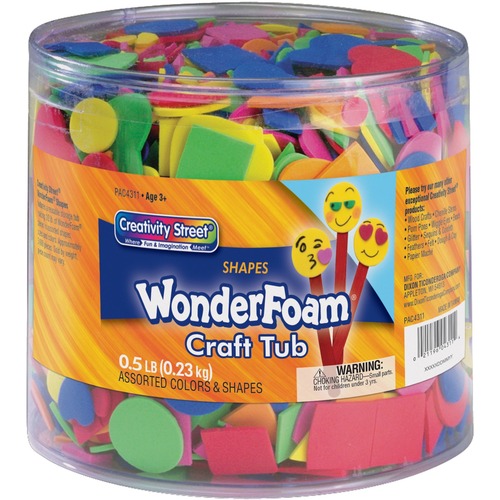 WonderFoam Tub of Foam Shapes