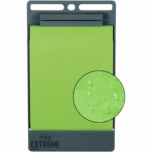 Post-it® Extreme XL Notes - 25 Sheet Note Capacity - Green