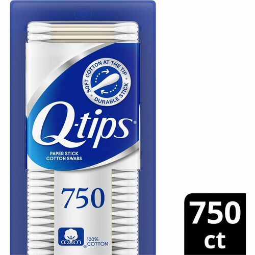 Q-tips Cotton Swabs - 1 Pack - White - Cotton