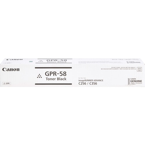 Canon GPR-58 Original Laser Toner Cartridge - Black - 1 Each - 23000 Pages