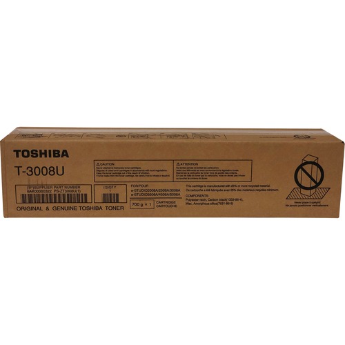 Toshiba Original Laser Toner Cartridge - Black - 1 Each - 43900 Pages