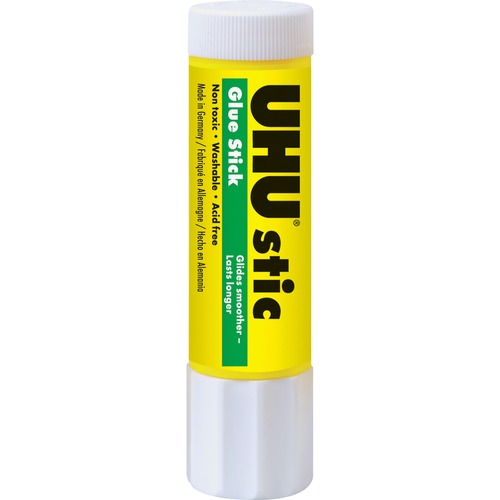 UHU stic Glue Stick - 21 g - 21.88 mL - 1 Each - White