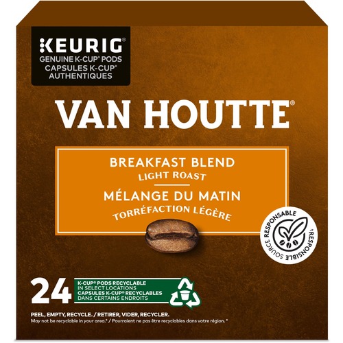 VAN HOUTTE K-Cup Breakfast Blend Light Coffee