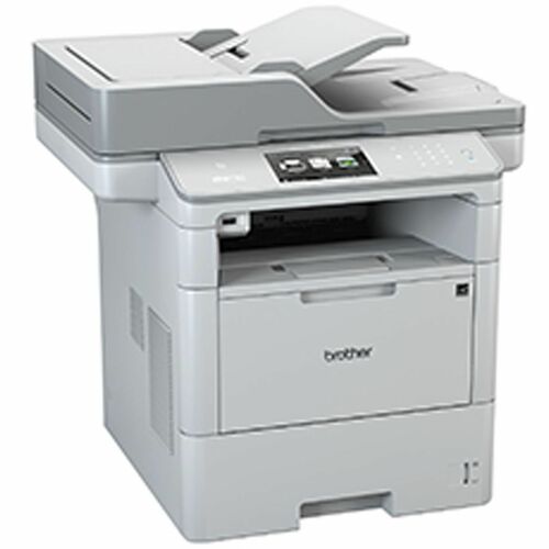 Brother Workhorse MFC-L6900DWX Wireless Laser Multifunction Printer - Monochrome - Copier/Fax/Printer/Scanner - 52 ppm Mono Print - 1200 x 1200 dpi Print - Automatic Duplex Print - Up to 150000 Pages Monthly - Color Flatbed Scanner - 1200 dpi Optical Scan