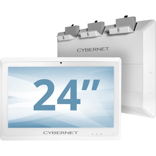 Cybernet CYBERMED-XB24 23.6" LCD Touchscreen Monitor - 16:9 - 24" Class - Projected Capacitive - 1920 x 1080 - Full HD - MVA technology - LED Backlight - HDMI - USB - 1 x HDMI In - White - RoHS, WEEE - 3 Year