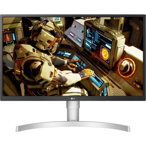LG 27UL550-W 27" Class 4K UHD Gaming LCD Monitor - 16:9 - 27" Viewable - 3840 x 2160 - 1.07 Billion Colors - FreeSync - 300 Nit Typical, Minimum - 5 ms - GTG Refresh Rate - HDMI - DisplayPort