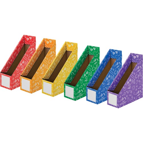 Fellowes Classroom Magazine File - Assorted - 6 / Pack