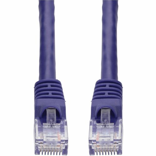 AddOn Cat.6 UTP Patch Network Cable - 14 ft Category 6 Network Cable for Network Device - First End: 1 x RJ-45 Network - Male - Second End: 1 x RJ-45 Network - Male - Patch Cable - 24 AWG - Purple - 1