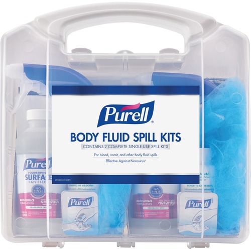 PURELL® Body Fluid Spill Kit - White, Clear - 1 Kit