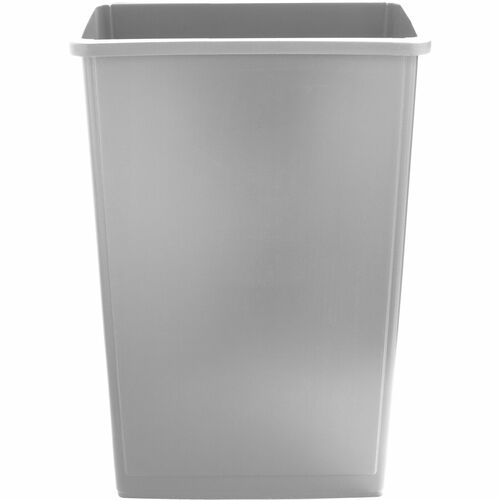 Rubbermaid Commercial Slim Jim 23-Gallon Container - 23 gal Capacity - Easy to Clean, Durable, Smooth, Contoured Edge - Gray