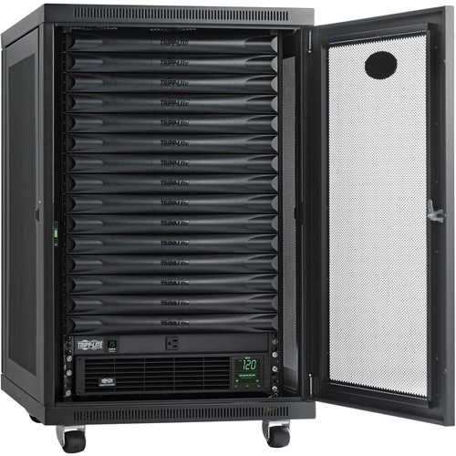 Tripp Lite by Eaton EdgeReady™ Micro Data Center - 15U, 1.5 kVA UPS, Network Management and PDU, 120V Kit - EdgeReady Micro Data Center 15U 1500VA UPS PDU 18U Rack 120V Kit