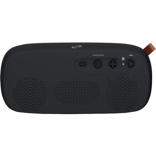 iLive ISBW249B Portable Bluetooth Speaker System - Black - Battery Rechargeable - USB