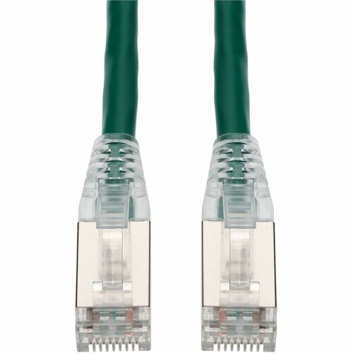 AddOn Cat.6a STP Network Cable - 40 ft Category 6a Network Cable for Patch Panel, Hub, Switch, Media Converter, Router, Network Device - First End: 1 x RJ-45 Network - Male - Second End: 1 x RJ-45 Network - Male - Patch Cable - Shielding - 24 AWG - Green 