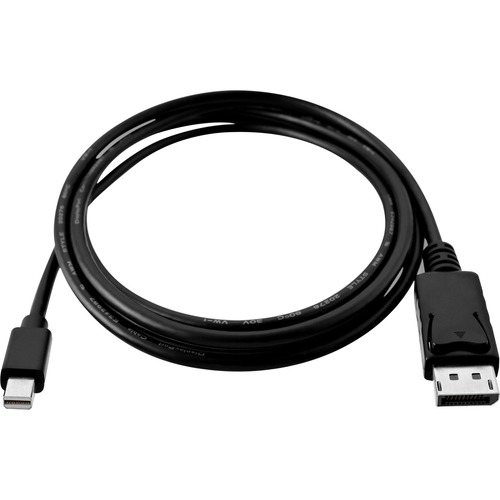 V7 DisplayPort/Mini DisplayPort A/V Cable - 6.60 ft DisplayPort/Mini DisplayPort A/V Cable for Audio/Video Device - First End: 1 x Mini DisplayPort 1.2 Digital Audio/Video - Male - Second End: 1 x DisplayPort 1.2 Digital Audio/Video - Male - 21.6 Gbit/s -