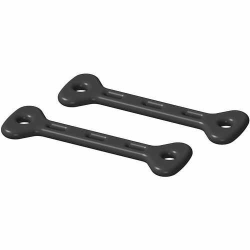 WorkPro® Flex Collection Ganging Connector Set, Black - 6.2" Depth x 1.1" Thickness Top - T-mold Edge - Finish: Black - Melamine, Laminate Table Top - Durable, Scratch Resistant, Impact Resistant, Smooth Surface, Flexible - For Desk, Office, Training 