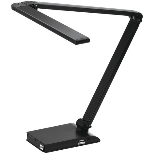 Realspace Falana LED Gooseneck Desk Lamp 13 H Black - Office Depot