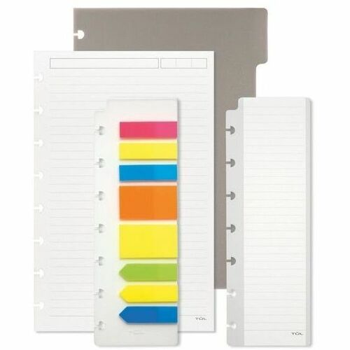 TUL® Discbound Notebook Starter Kit, Junior Size, Assorted Colors - 1 Pack