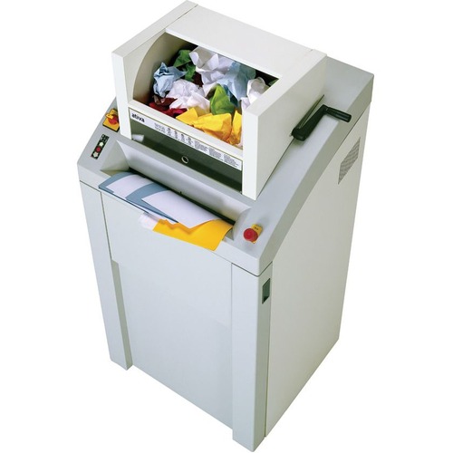 Ativa V450C 85-Sheet Cross-Cut Shredder, White Glove Delivery - Cross Cut - 85 Per Pass - for shredding CD, DVD, Credit Card, Paper Clip - 0.130" x 2" Shred Size - P-3 - 4 ft/min - 17.40" Throat - 76.60 gal Wastebin Capacity