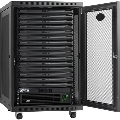 Tripp Lite by Eaton EdgeReady™ Micro Data Center - 15U, 1.5 kVA UPS, Network Management and PDU, 230V Kit - EdgeReady Micro Data Center 15U 1500VA UPS PDU 18U Rack 230V Kit