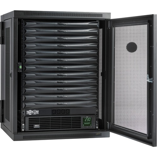 Tripp Lite by Eaton EdgeReady™ Micro Data Center - 12U, Wall-Mount, 1.5 kVA UPS, Network Management and PDU, 230V Kit