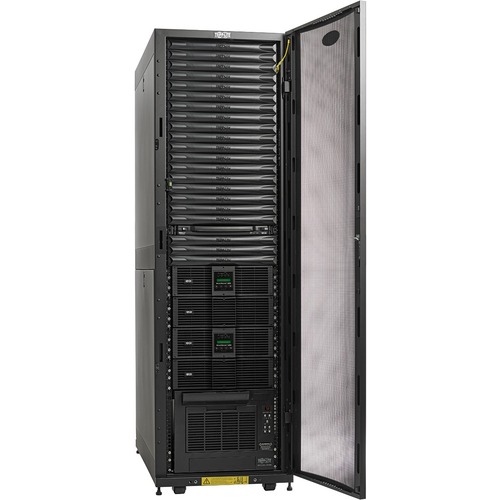 Tripp Lite by Eaton EdgeReady™ Micro Data Center - 40U, 3 kVA UPS, Network Management and PDU, 230V Kit - EdgeReady Micro Data Center 40U 3000VA UPS PDU 42URack 230V Kit