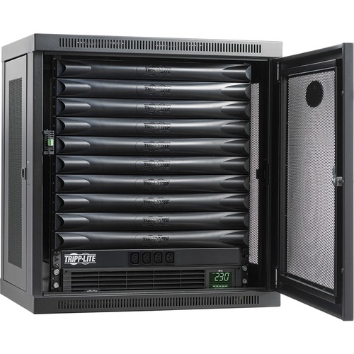 Tripp Lite by Eaton EdgeReady™ Micro Data Center - 9U, Wall-Mount, 1.5 kVA UPS, Network Management and PDU, 230V Kit - EdgeReady Micro Data Center 9U Wallmount 1500VA UPS PDU 230V Kit