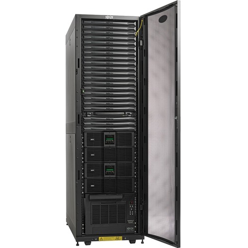 Tripp Lite by Eaton EdgeReady™ Micro Data Center - 34U, (2) 6 kVA UPS Systems (N+N), Network Management and Dual PDUs, 208/240V Kit - EdgeReady Micro Data Center 34U 2 6kVA UPS 2 PDUs 208/240V Kit