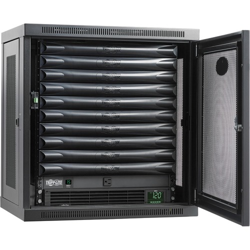 Tripp Lite by Eaton EdgeReady™ Micro Data Center - 9U, Wall-Mount, 1.5 kVA UPS, Network Management and PDU, 120V Kit - EdgeReady Micro Data Center 9U Wallmount 1500VA UPS PDU 120V Kit