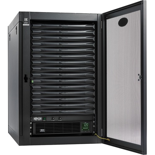 Tripp Lite by Eaton EdgeReady™ Micro Data Center - 15U, Heavy-Duty, Wall-Mount, 3 kVA UPS, Network Management and PDU, 120V Kit