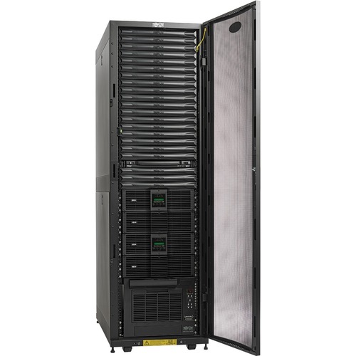 Tripp Lite by Eaton EdgeReady™ Micro Data Center - 30U, (2) 10 kVA UPS Systems (N+N), Network Management and Dual PDUs, 208/240V or 230V Kit - EdgeReady Micro Data Center 30U 2 10kVA UPS 2 PDUs 208/240V Kit