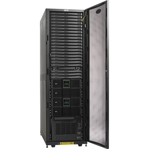 Tripp Lite by Eaton EdgeReady™ Micro Data Center - 38U, 6 kVA UPS, Network Management and PDU, 208/240V Kit - EdgeReady Micro Data Center 38U 6kVA UPS PDU 42U Rack 240V Kit